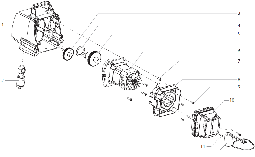 Impact 540 Drive Assembly Parts